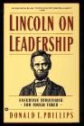 book cover graphic of Lincoln on Leadership