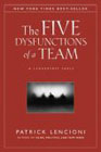 book cover graphic of The Five Dysfunctions of a Team